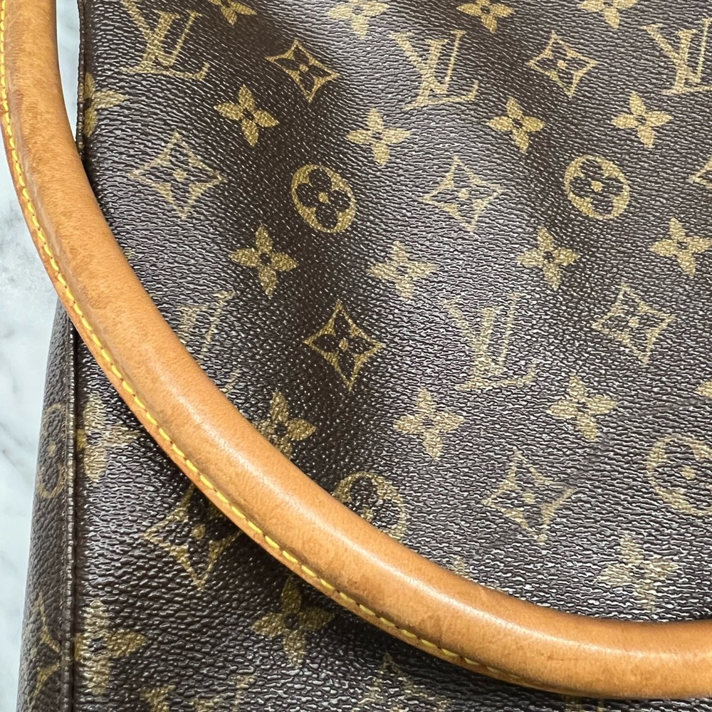 Authentic Louis Vuitton Monogram Looping Zip Hobo… - image 6
